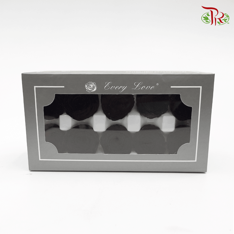 10 Bloom Rose - Black-Black-China-prflorist.com.my