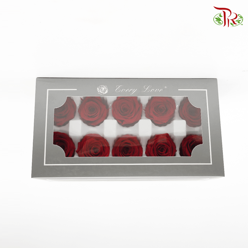 10 Bloom Rose - Red-Red-China-prflorist.com.my