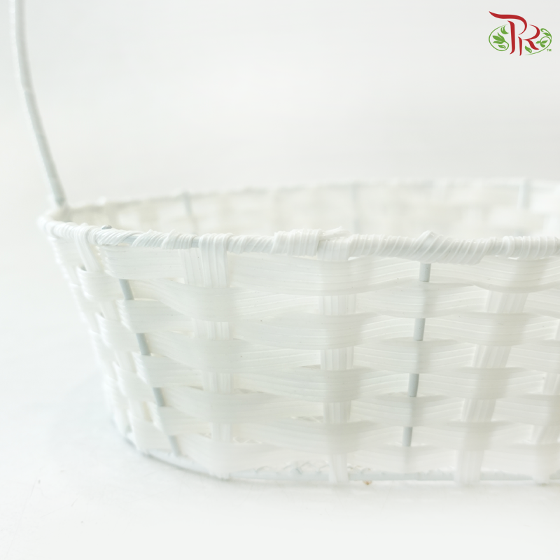 LYA21-10 - Basket White Oval 50 SQ50