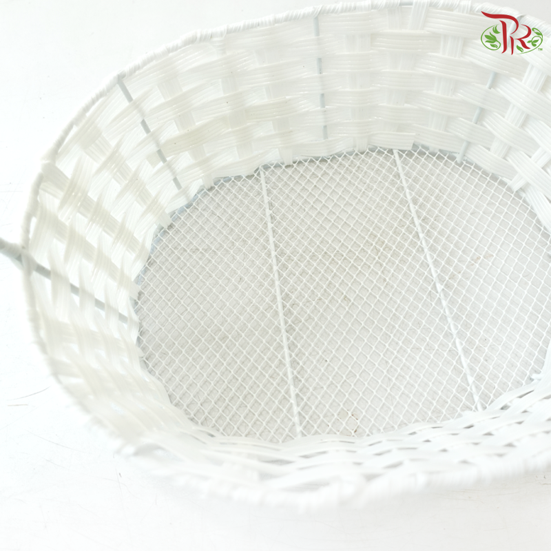 LYA21-10 - Basket White Oval 50 SQ50