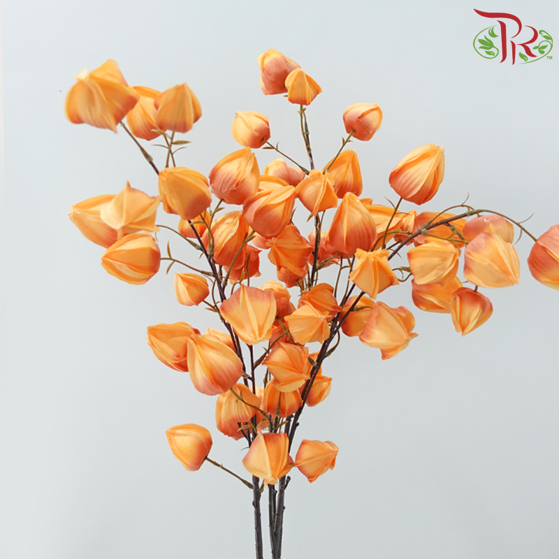 Artificial Golden Berry Spray - 3 Stems