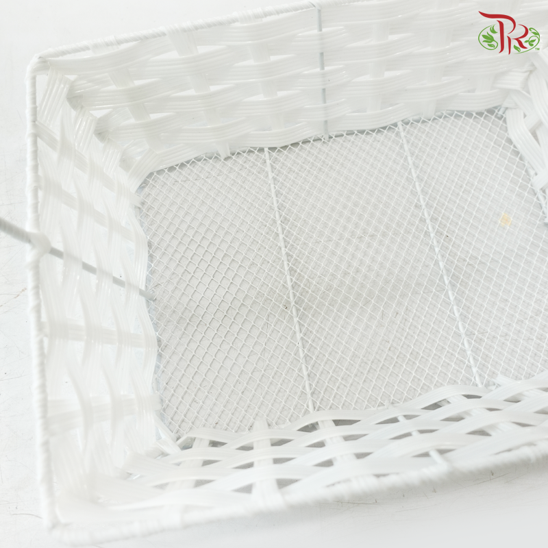 LYA21-10 - Basket White Oval 50 SQ50