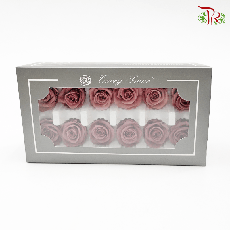 12 Bloom Rose - Dusty Pink-Dusty Pink-China-prflorist.com.my