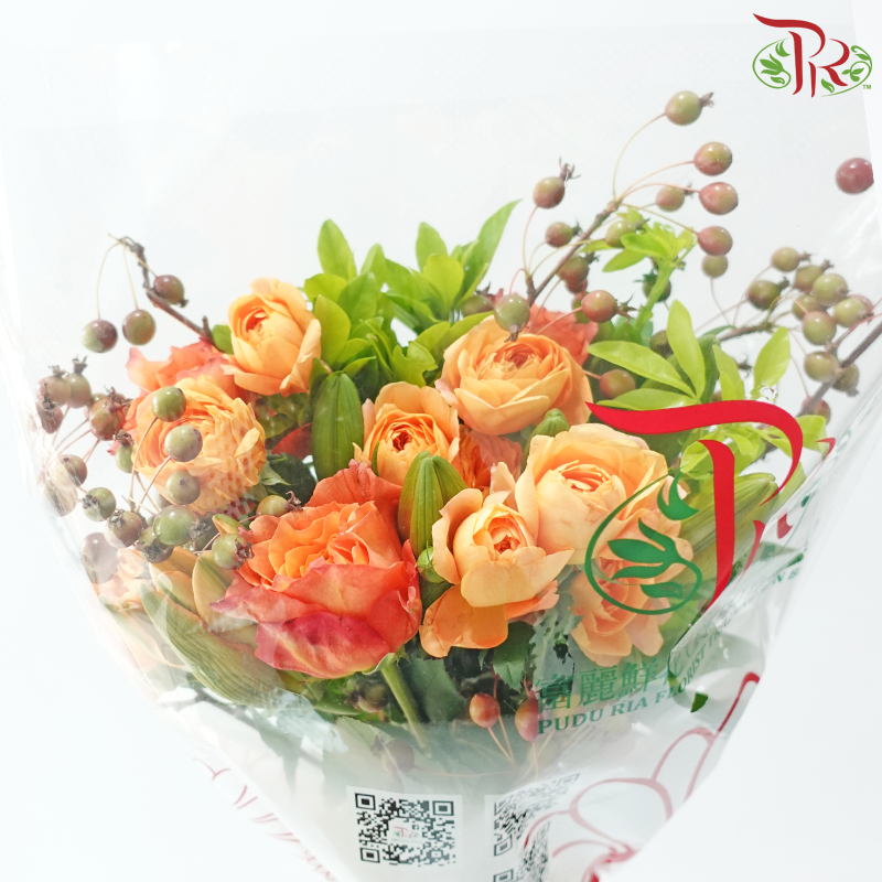 Signature Weekly Flower Bunch - Evening Sunset (Medium Bunch)