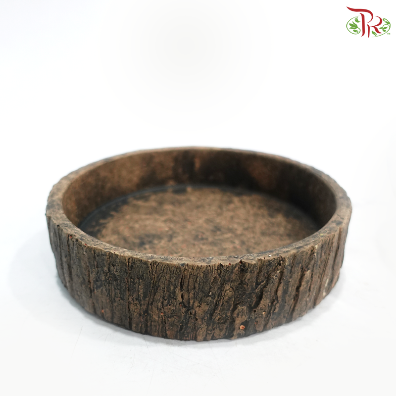 16Y3020 Terrarium Vase With Wooden Holder