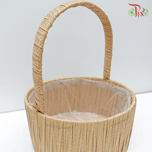 33-460 (2-IN1) - Light Brown (002) Basket-China-prflorist.com.my