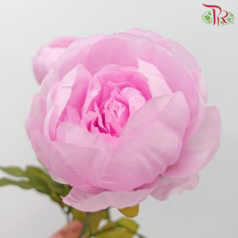 44cm - Artificial Peony Bush - Sweet Pink (1 Unit)-Sweet Pink-Pudu Ria Florist-prflorist.com.my