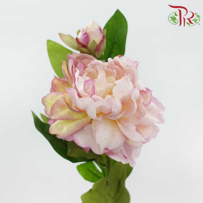 Artificial Peony Spray - 5 Stems