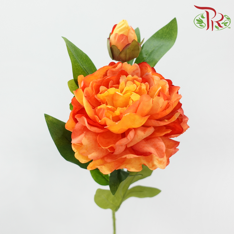 Artificial Peony Spray - 5 Stems