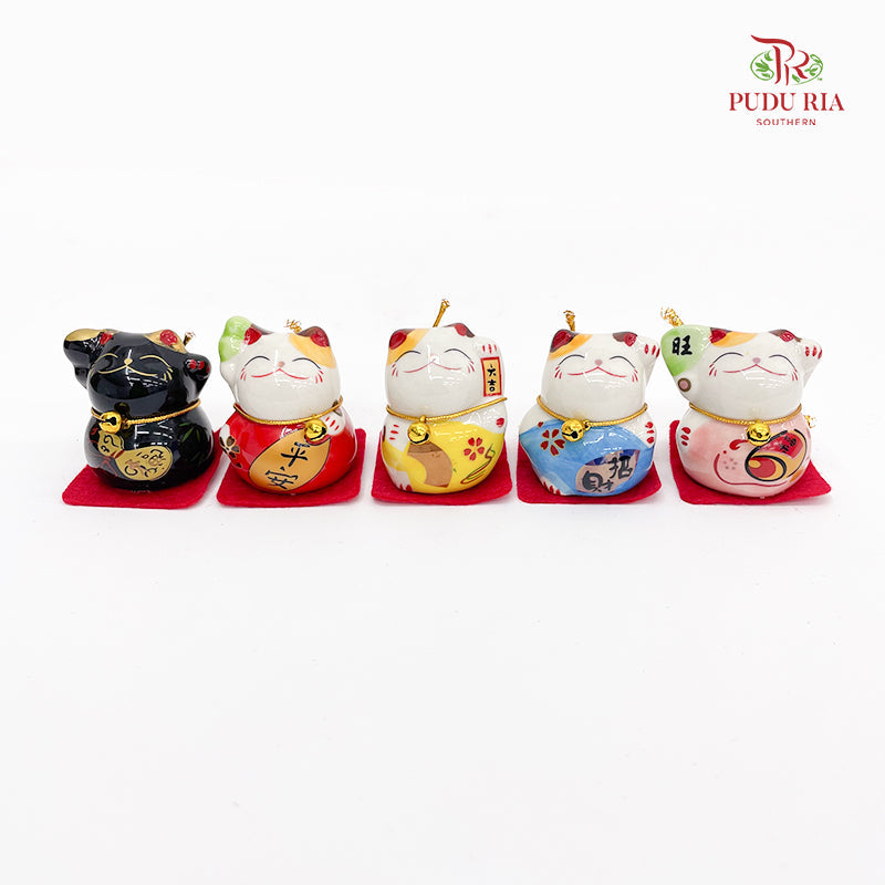 1.5" Mini Lucky Cat Color