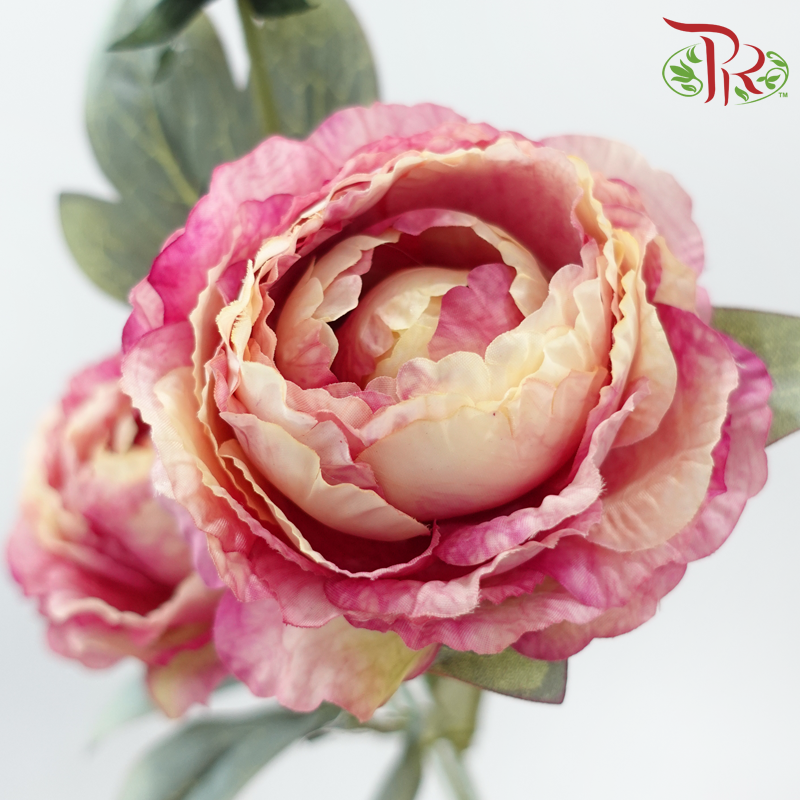 Artificial Peony Spray - 5 Stems