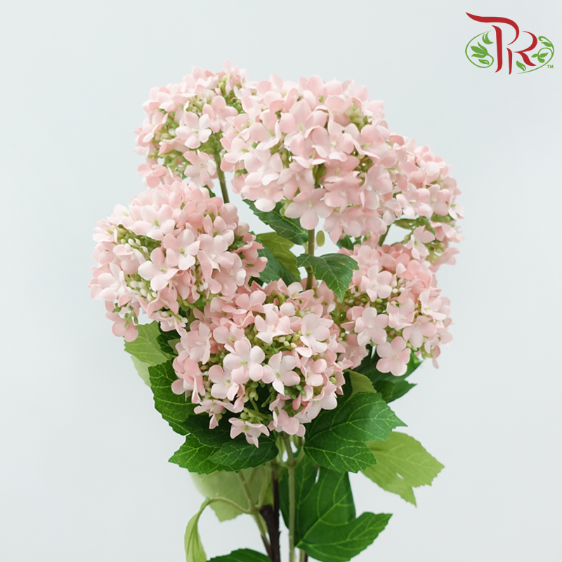 Artificial Snow Ball Spray - 2 Stems