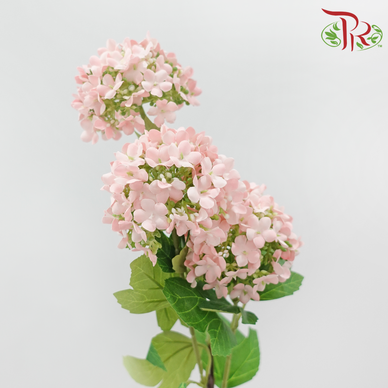 Artificial Snow Ball Spray - 2 Stems