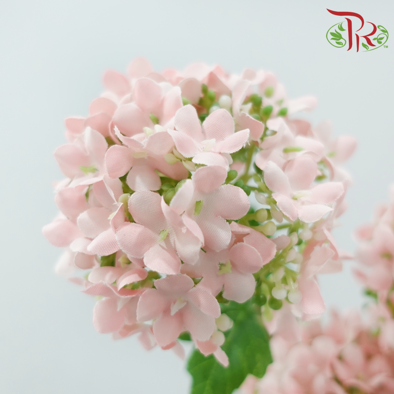 Artificial Snow Ball Spray - 2 Stems