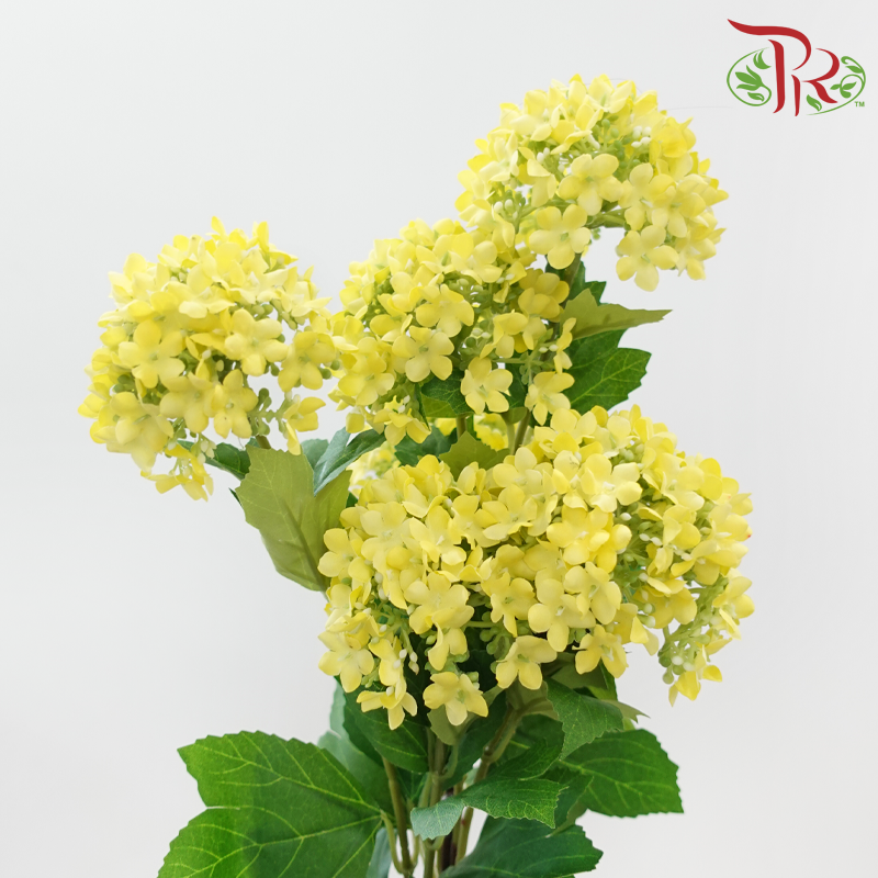 Artificial Snow Ball Spray - 2 Stems