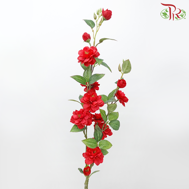 91cm - Artificial Camellia Spray (2 Stems)-Pudu Ria Florist-prflorist.com.my