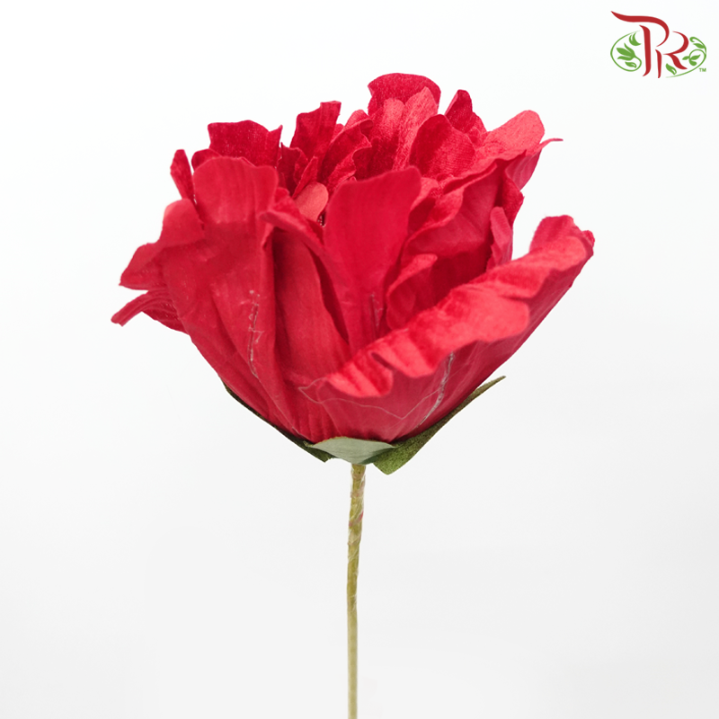 Artificial Peony Flower With Stem