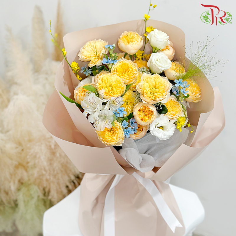 【Happy 520】Sunshine Fleurs by bouquet scaffold-Pudu Ria Florist-prflorist.com.my