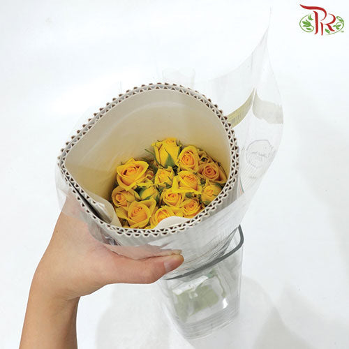 Rose Spray - Yellow (5 Stems) - Pudu Ria Florist