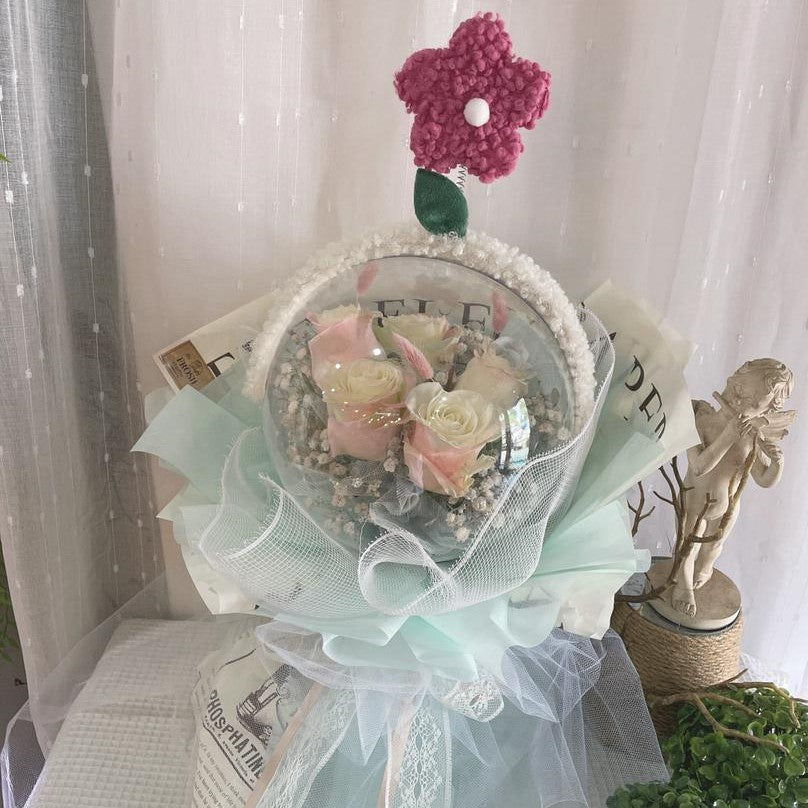 FBA012 ACRYLIC BALL - Freesia