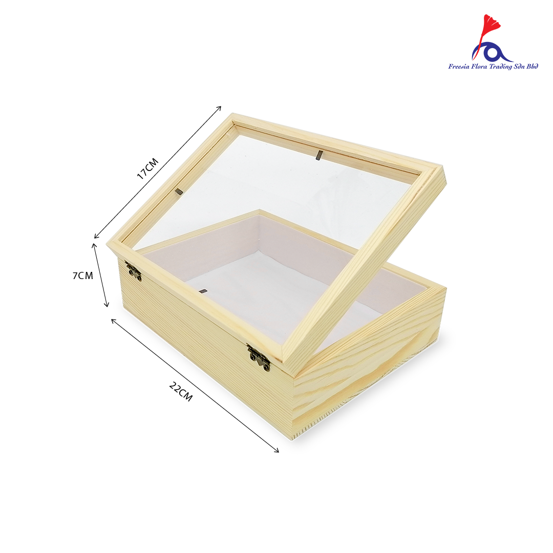 FBA028 WOODEN FLORAL FRAME - Freesia