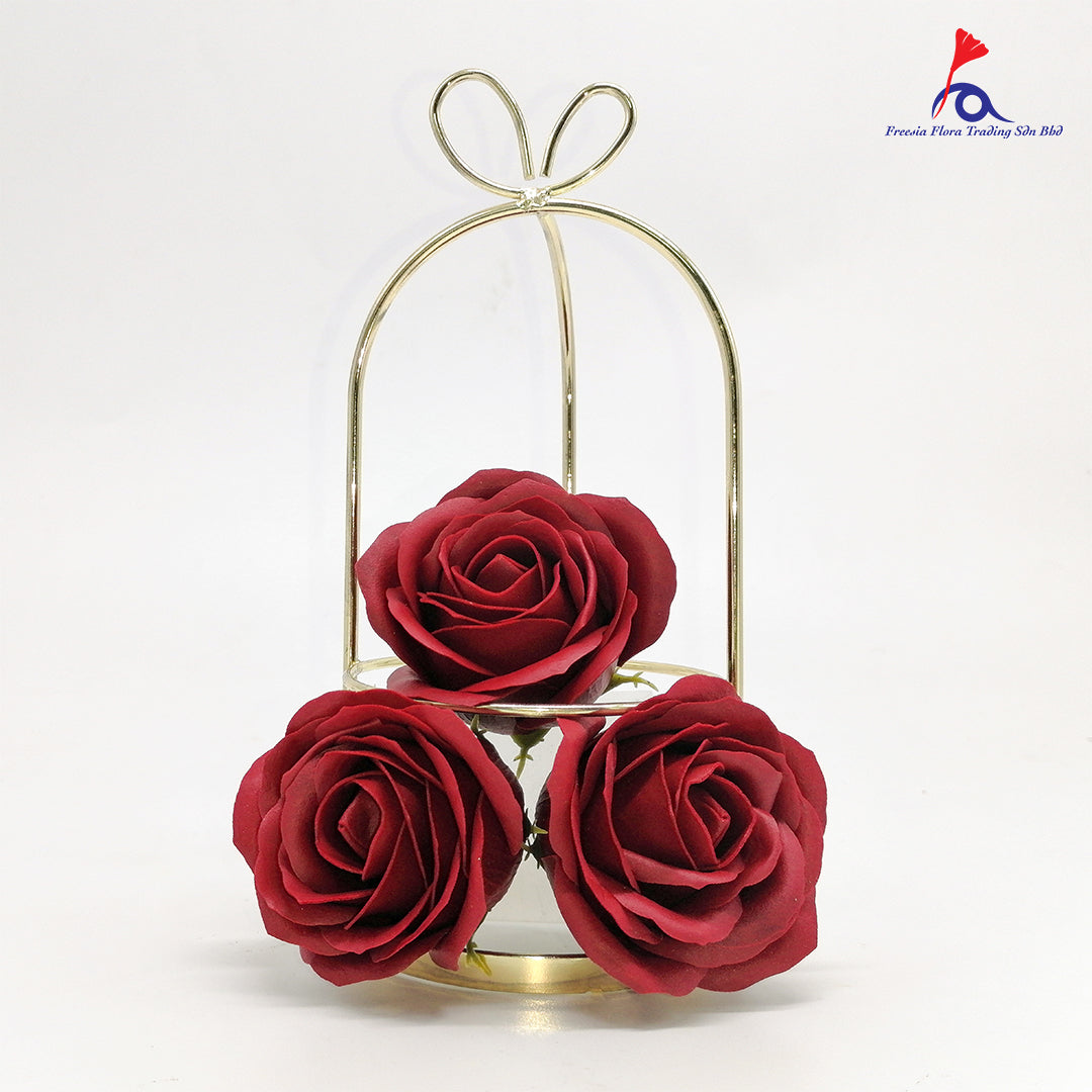 FBA044 KOREAN SOAP FLOWER (5 LAYER) - Freesia