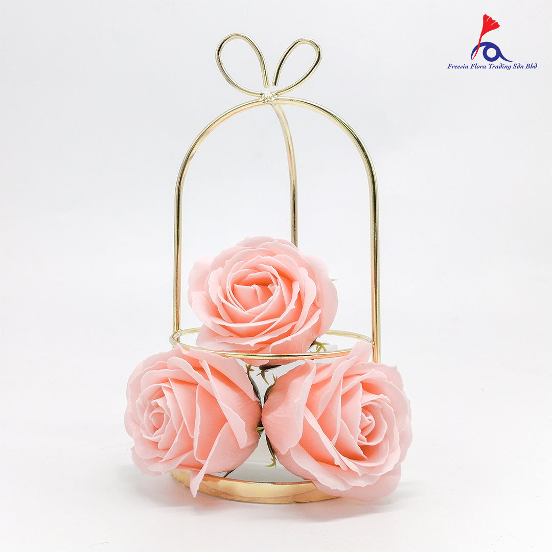 FBA044 KOREAN SOAP FLOWER (5 LAYER) - Freesia