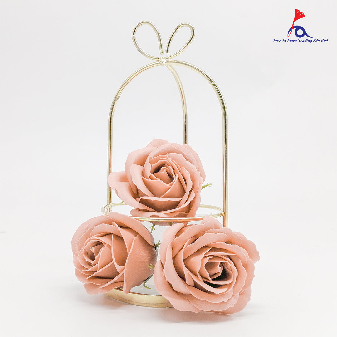 FBA044 KOREAN SOAP FLOWER (5 LAYER) - Freesia