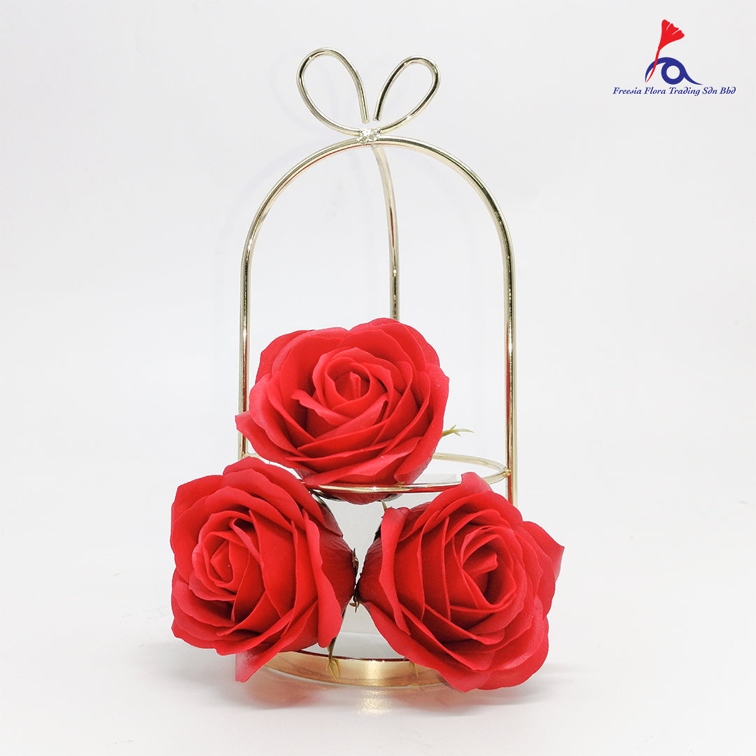 FBA044 KOREAN SOAP FLOWER (5 LAYER) - Freesia