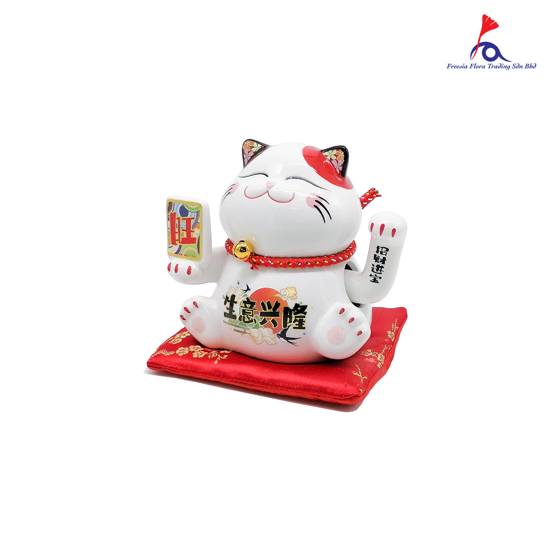 FBA050#1 5寸 福气旺旺招财猫 (SWING) - Freesia