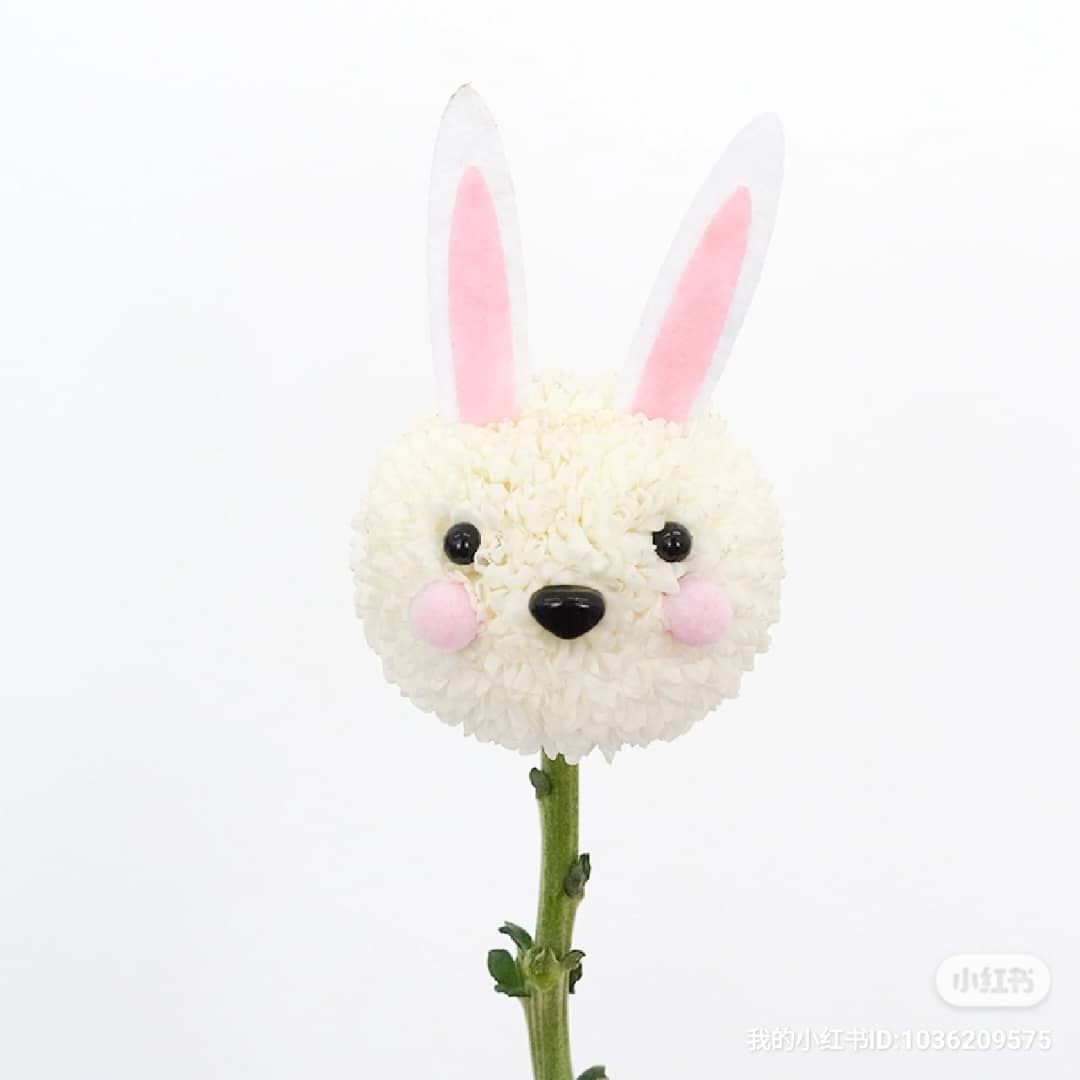 FBA062 DIY FLOWER ACCESSORIES (BUNNY) - Freesia