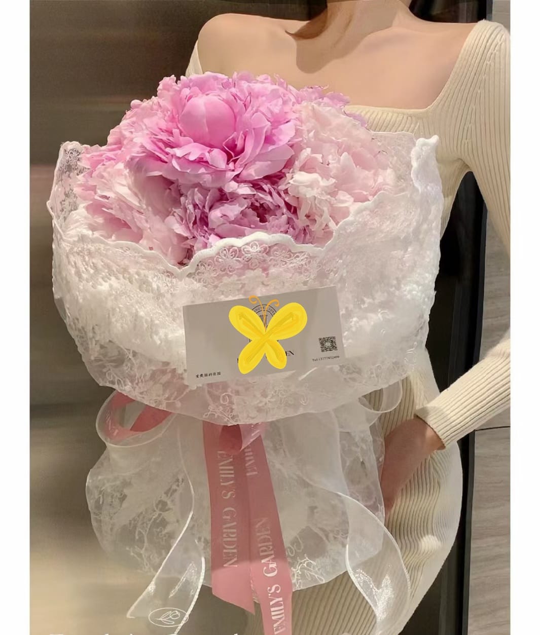 FBA065 LACE CLOTH (1M X 1.35M) - Freesia