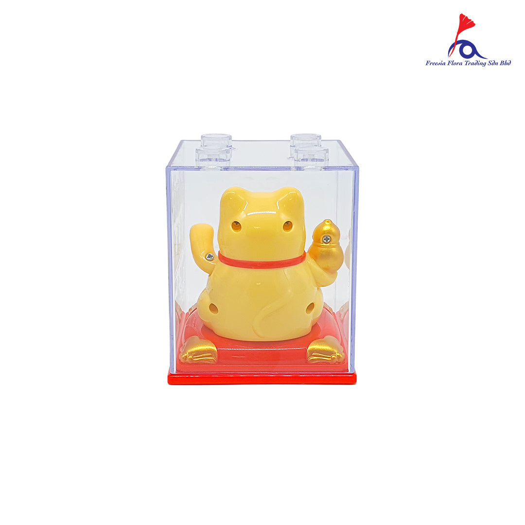 3寸 太阳能葫芦猫