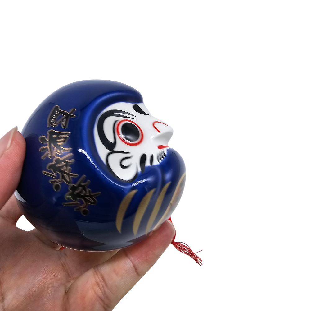3" Japanese Mini Daruma 达摩陶瓷 (存钱罐)