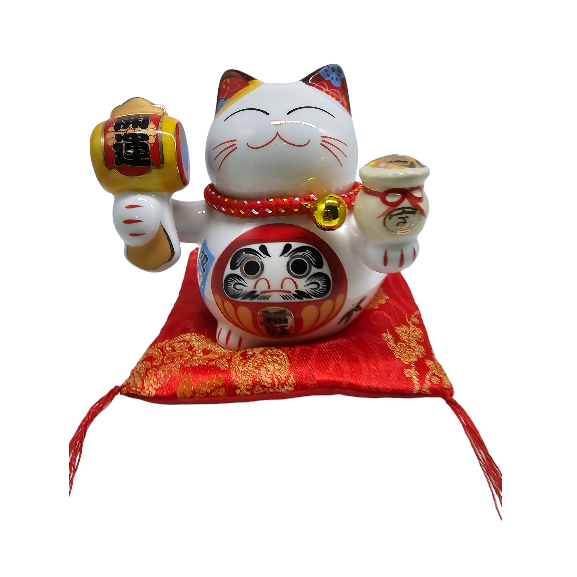 4" 陶瓷 高品质 招财猫 (存钱罐)