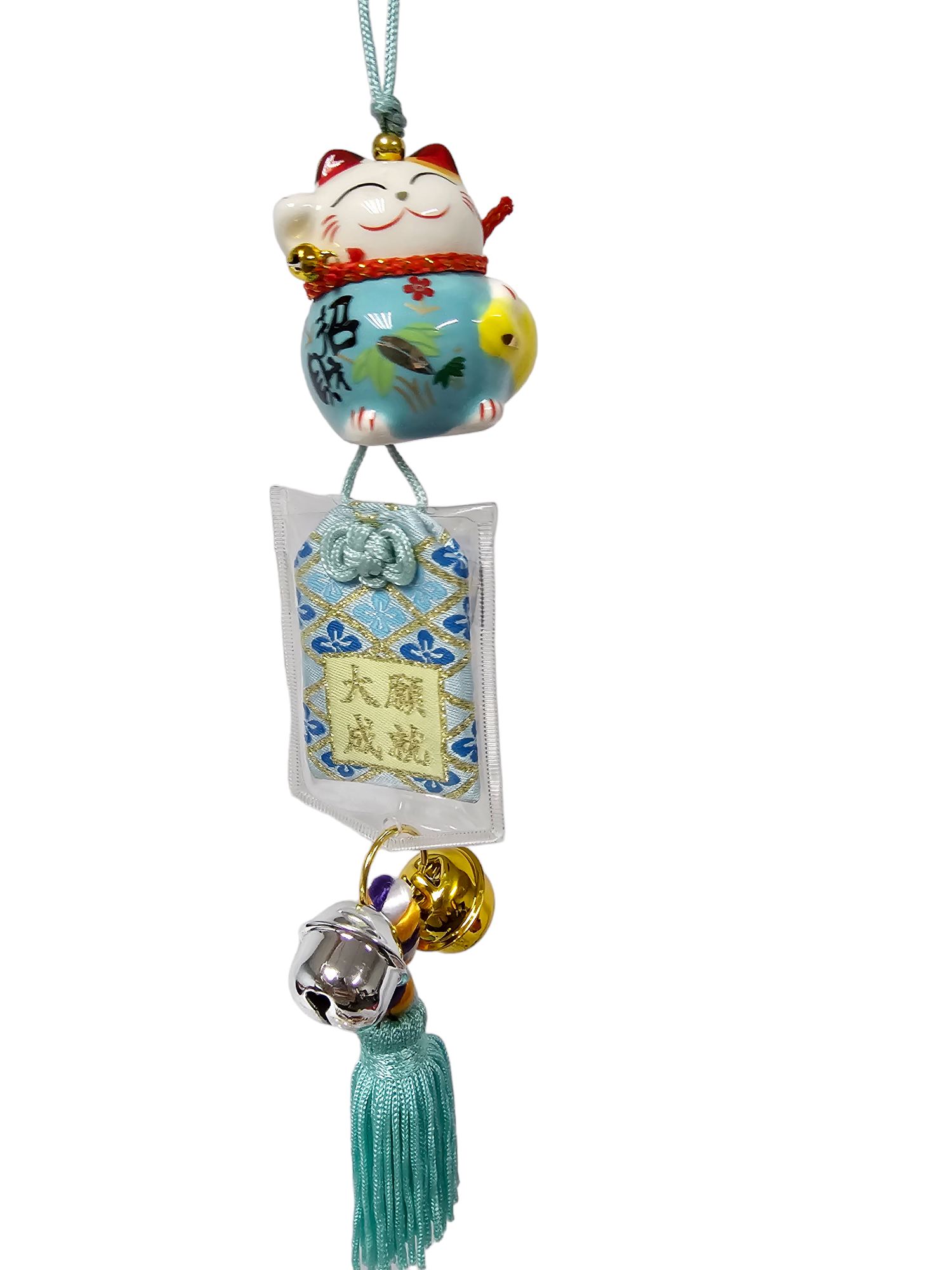 2" 招财猫装饰 (吊挂式)