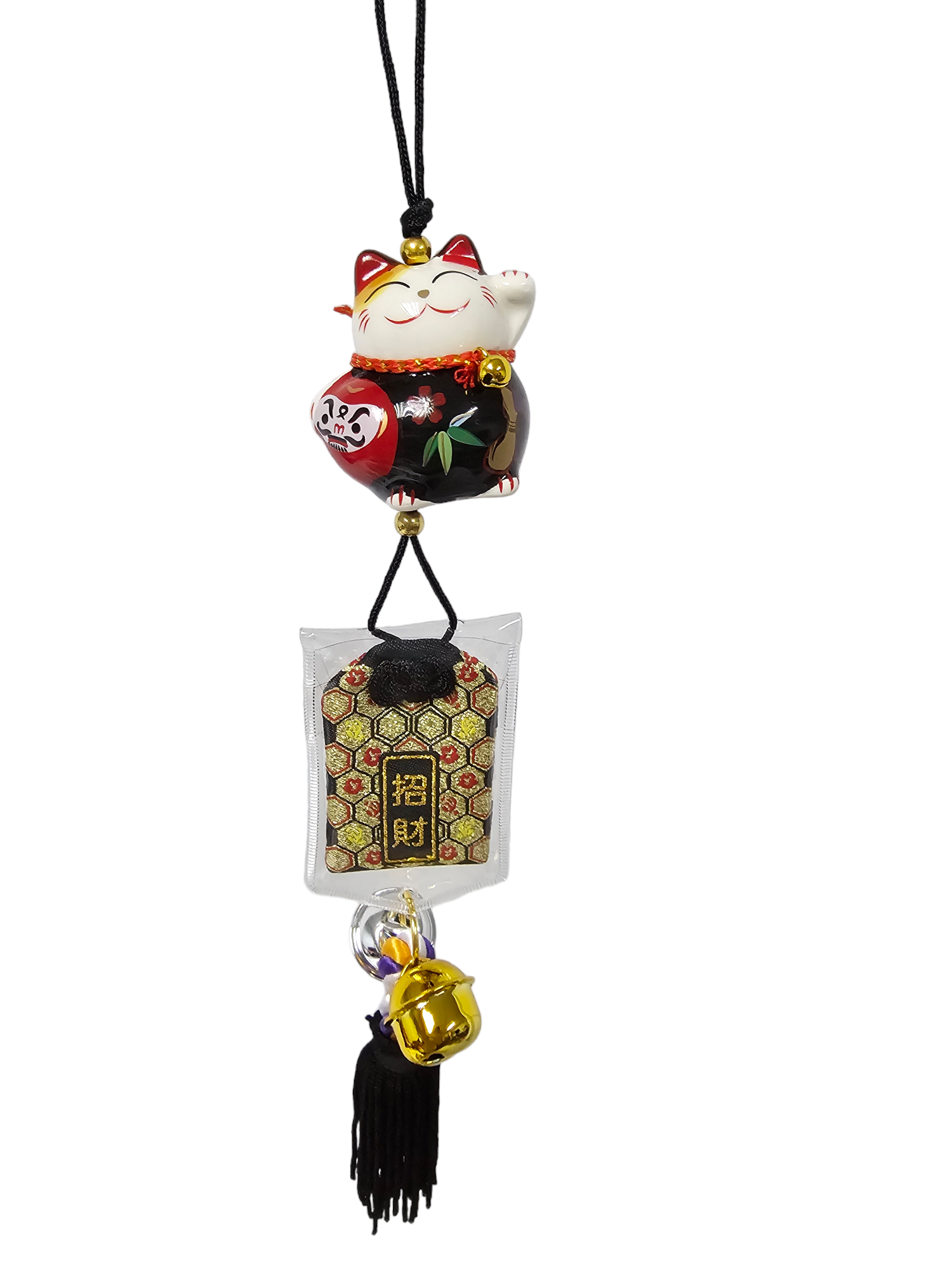 2" 招财猫装饰 (吊挂式)