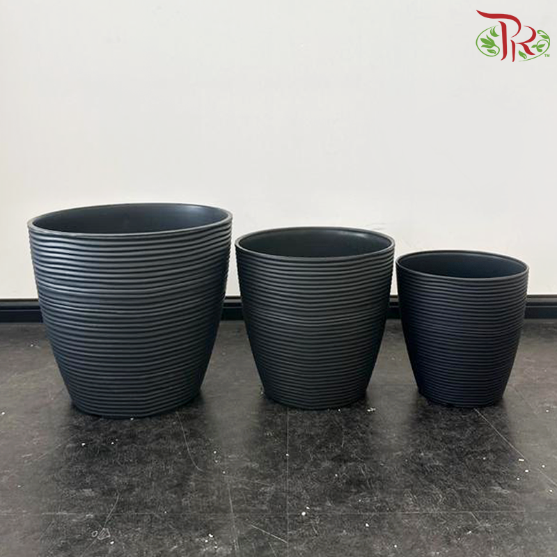 Felton Round Flower Pot (FBL-254-5) (FBL-254-7) (FBL-254-8) (FBL-254-9) (With Size Option)