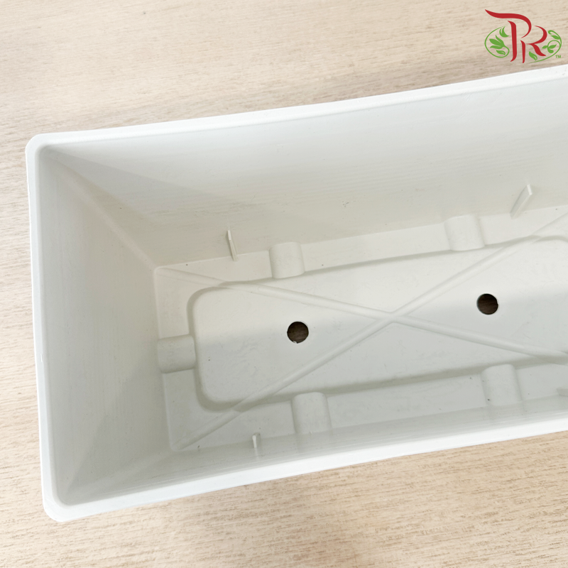 Felton Planter Box 2652 (FBL-265-1) (FBL-265-2) (FBL-265-3) - White (With Size Options)