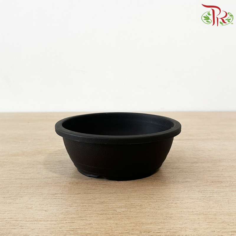 Felton Round Flower Pot 268 (FPL268) - Dark Brown (With Size Options)