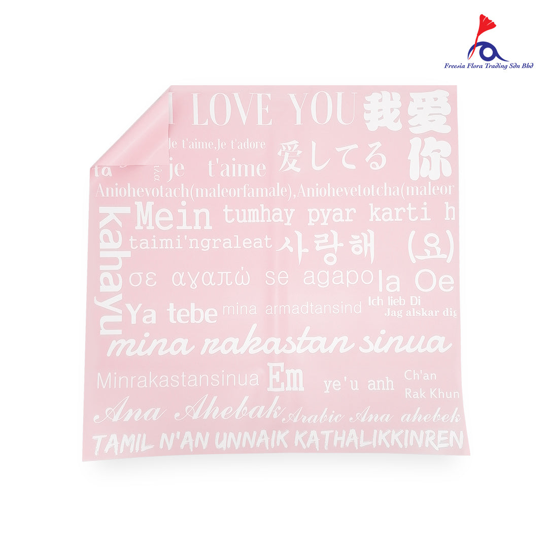 FPL097 100 WAYS  I LOVE YOU - Freesia