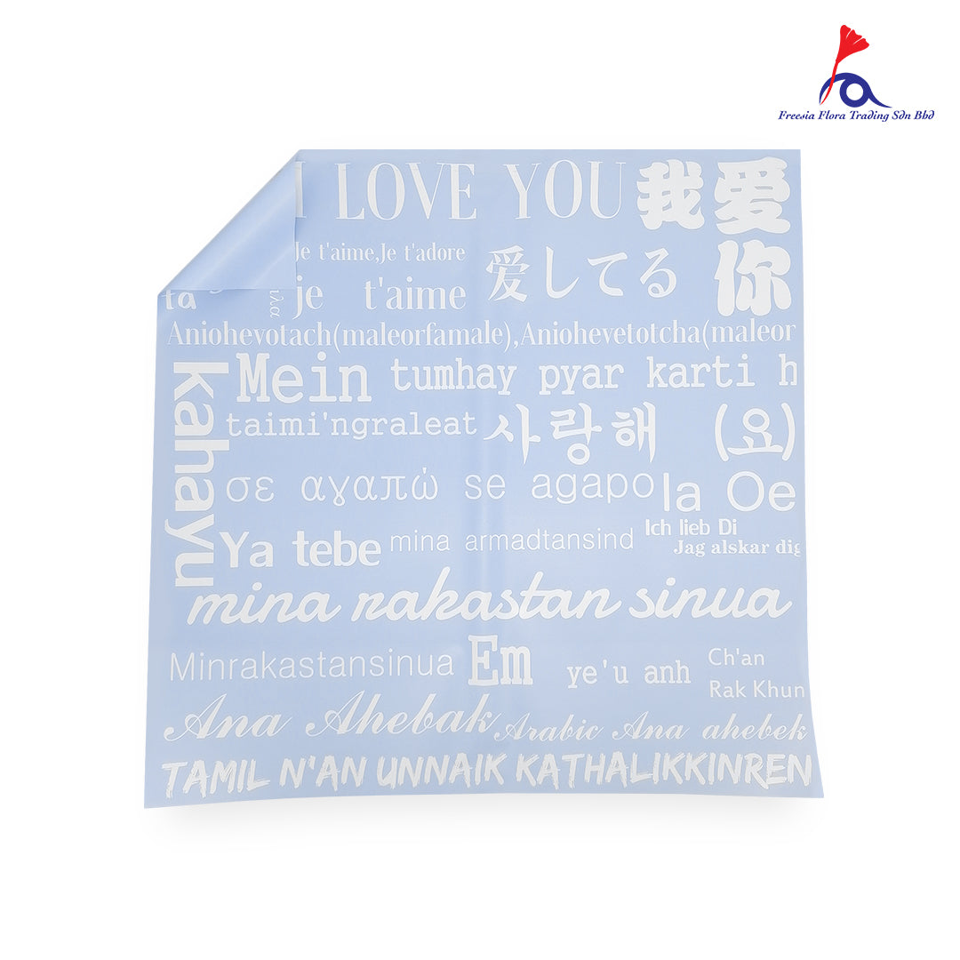 FPL097 100 WAYS  I LOVE YOU - Freesia