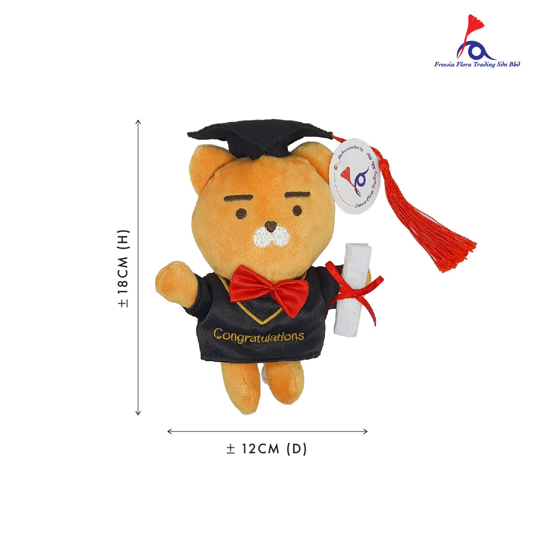 4" Graduate Bear