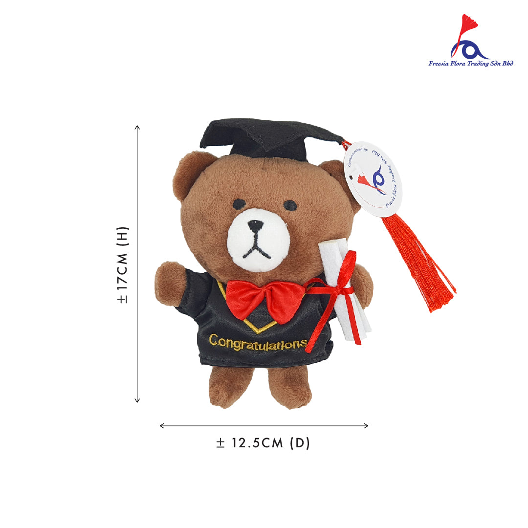 4" Graduate Bear