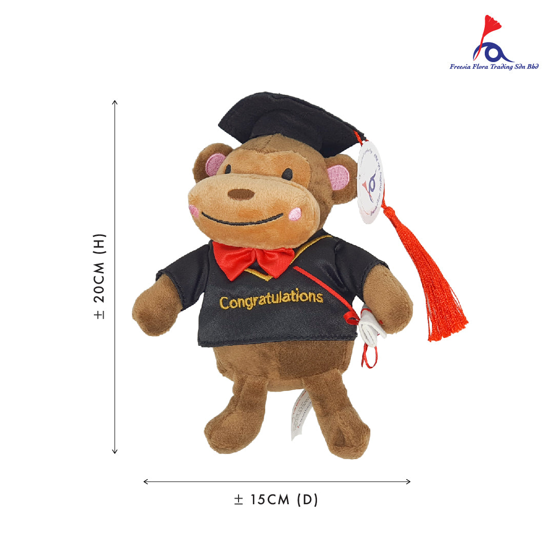 6" Graduate Bear