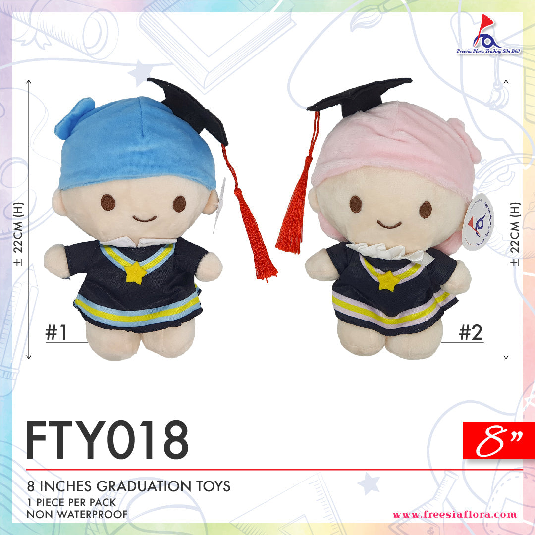 8" Graduate Bear
