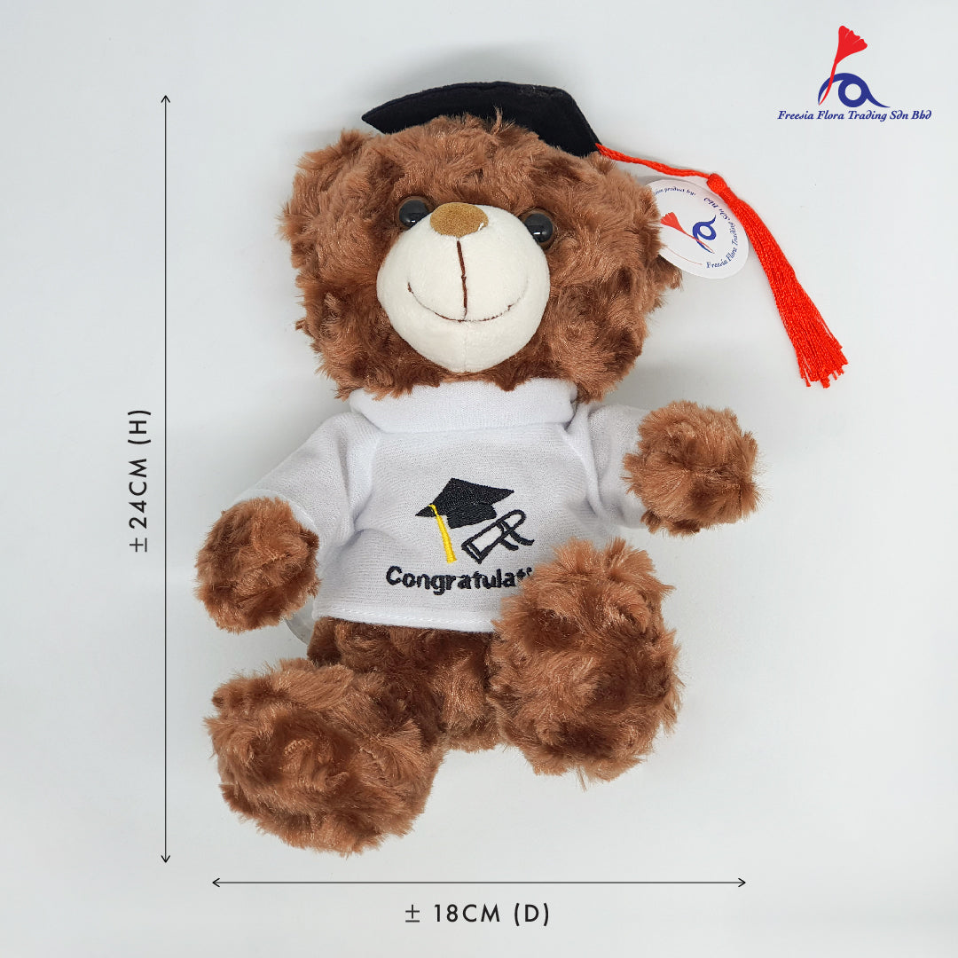 8" Premium Graduate Bear