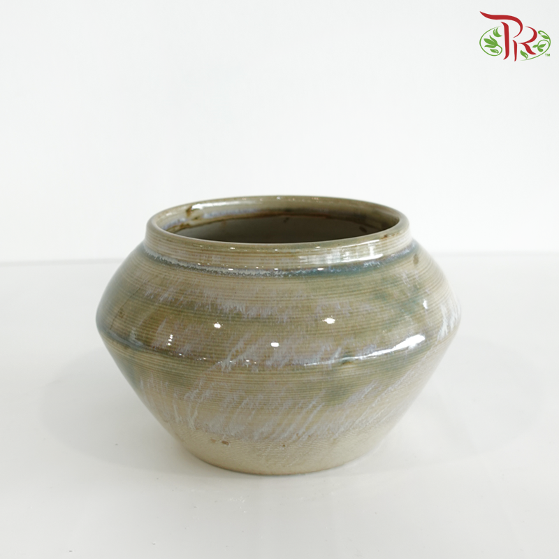 HY-J039  Brushing Glaze Pot