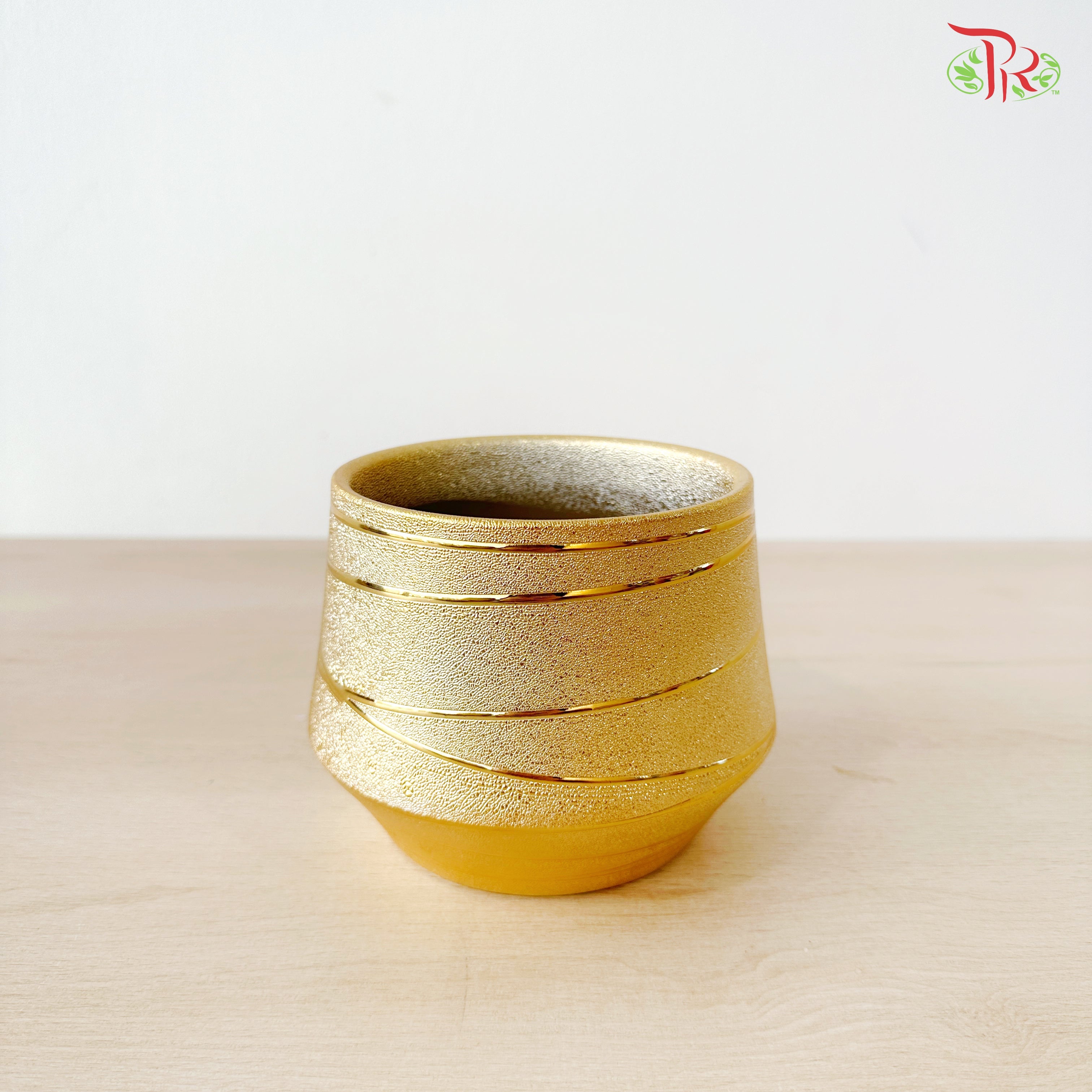YU-595 - Gold Pot (With Size Options)