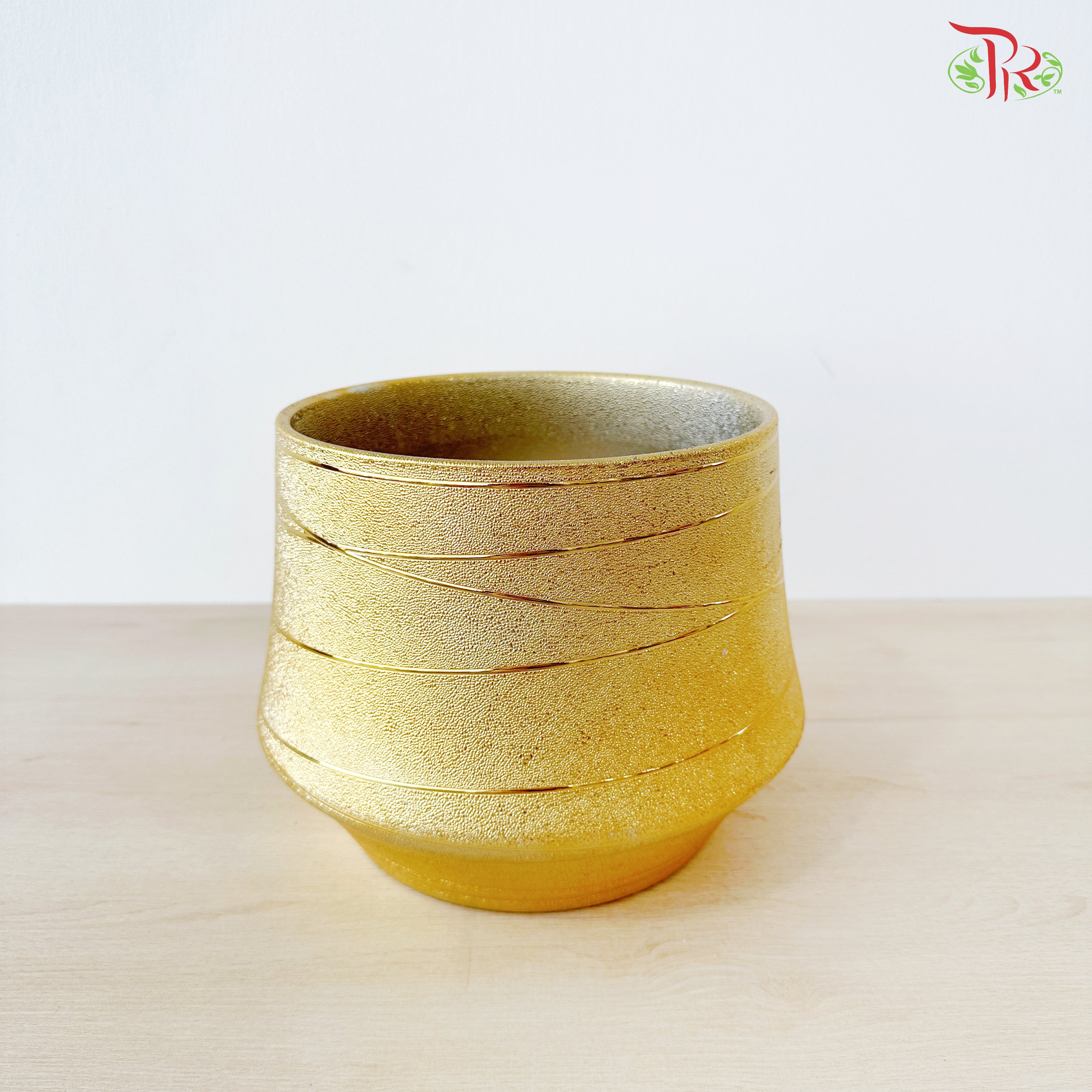 YU-595 - Gold Pot (With Size Options)